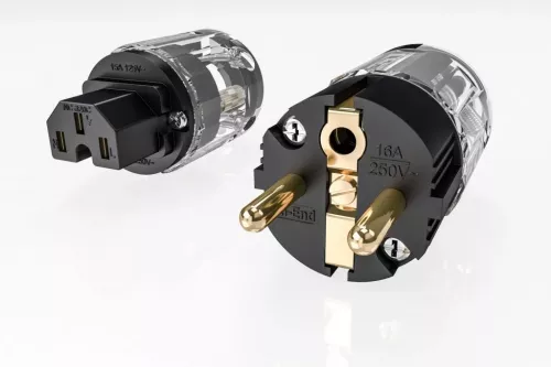 Комплект разъемов Ricable Custom Power USP Hi-Fi Schuko + IEC Power Connector Kit