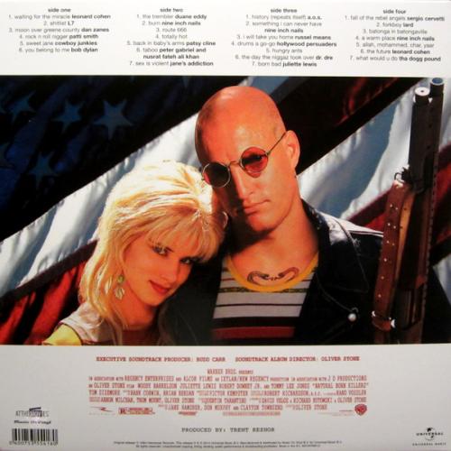 Виниловая пластинка Саундтрек - Natural Born Killers (Various Artists) (Black Vinyl 2LP)