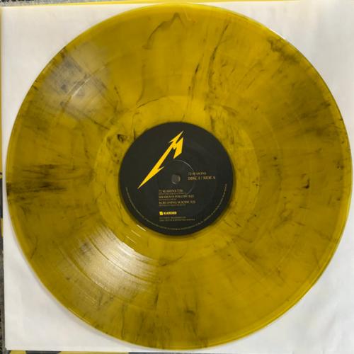 Виниловая пластинка Metallica - 72 Seasons (Yellow Black Marbled Vinyl 2LP)