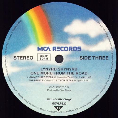 Виниловая пластинка LYNYRD SKYNYRD - ONE MORE FROM THE ROAD (2LP)
