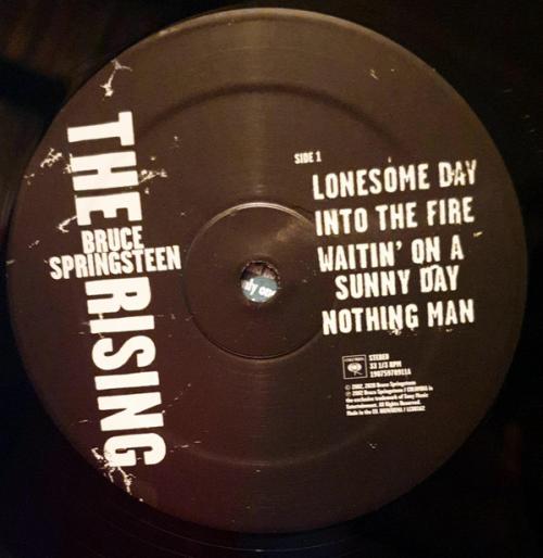 Виниловая пластинка Sony BRUCE SPRINGSTEEN, THE RISING (Black Vinyl)