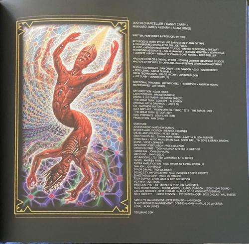 Виниловая пластинка Tool - Fear Inoculum (Limited Deluxe Edition 180 Gram Black Vinyl 5LP)
