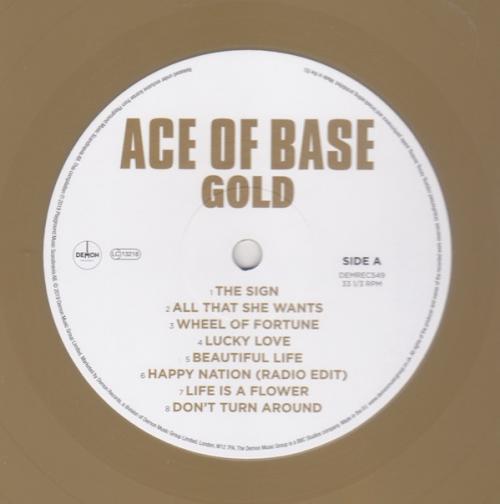 Виниловая пластинка ACE OF BASE - Gold (Gold Vinyl)