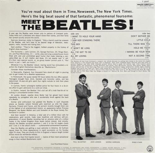 Виниловая пластинка The Beatles - Meet The Beatles (Black Vinyl LP)