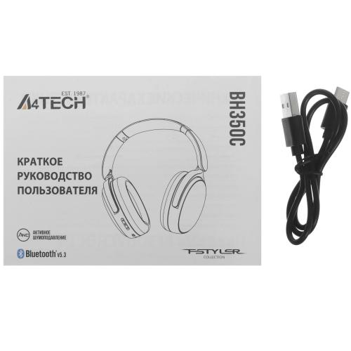 Наушники A4Tech Fstyler BH350C WHITE