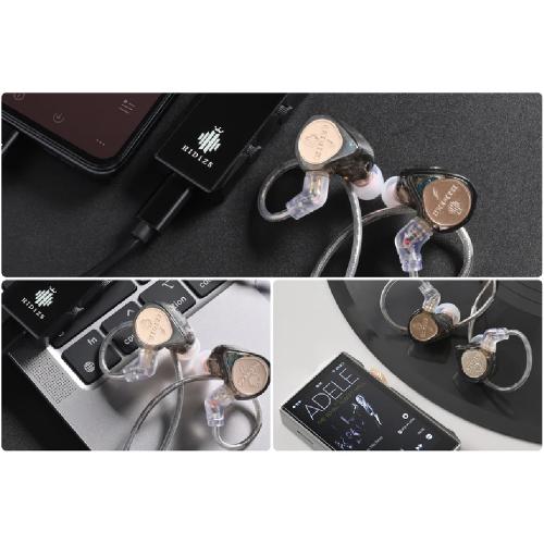 Наушники Hidizs ST2 Pro USB-C Black Transparent