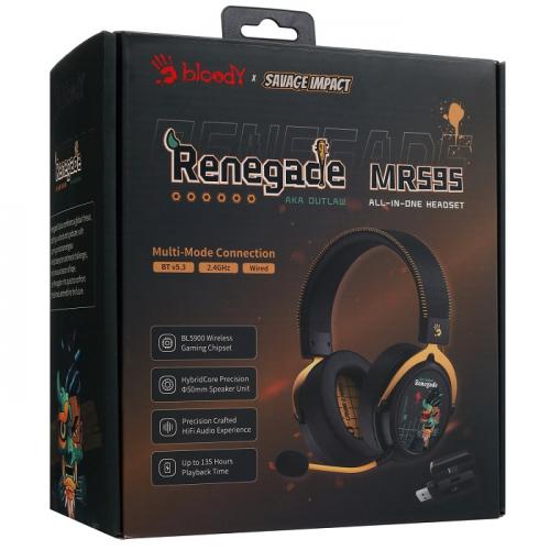 Наушники игровые A4Tech Bloody MR595 Renegade Black