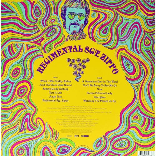 Виниловая пластинка Elton John - Regimental Sgt. Zippo (Black Vinyl LP)