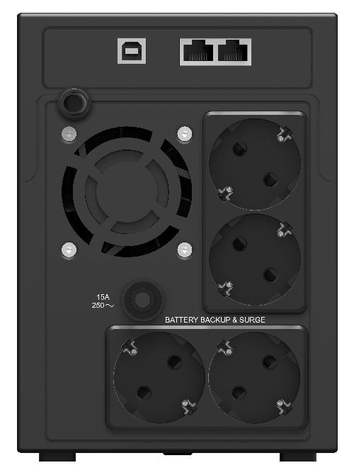 Блок бесперебойного питания Ippon Smart Power Pro II Euro 2200 Black