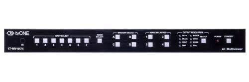 Бесподрывный коммутатор/мультивьювер tvONE 1T-MV-8474
