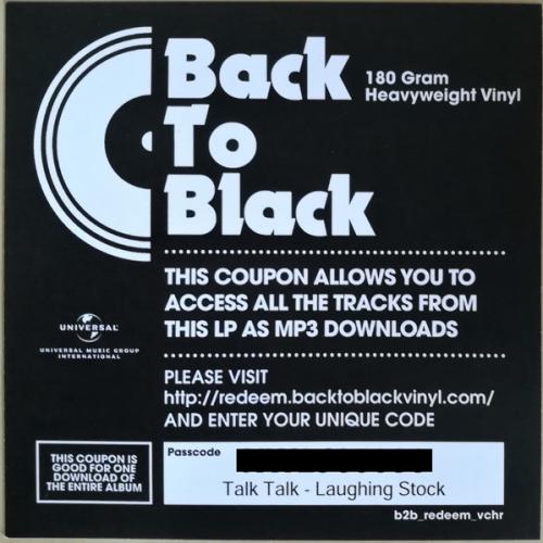 Виниловая пластинка Talk Talk, Laughing Stock