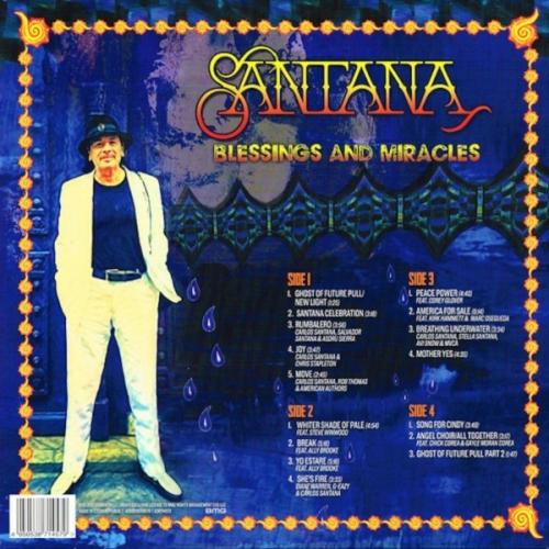 Виниловая пластинка Santana - Blessings And Miracles (Black Vinyl 2LP)