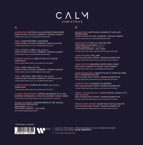 Виниловая пластинка Various Artists - Calm Christmas (Black Vinyl LP)