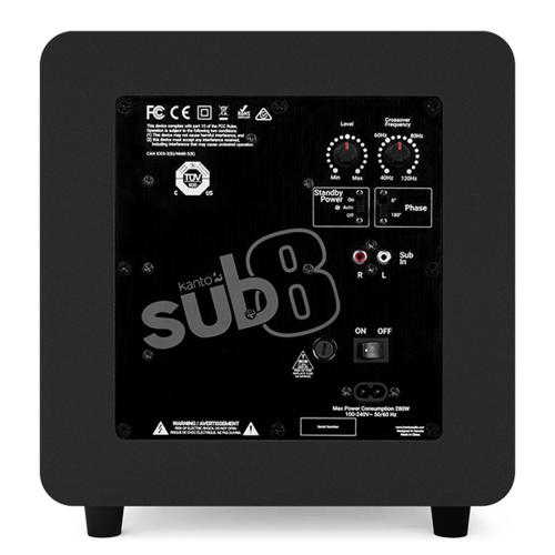 Сабвуфер Kanto Audio SUB8 VMB-CG Black