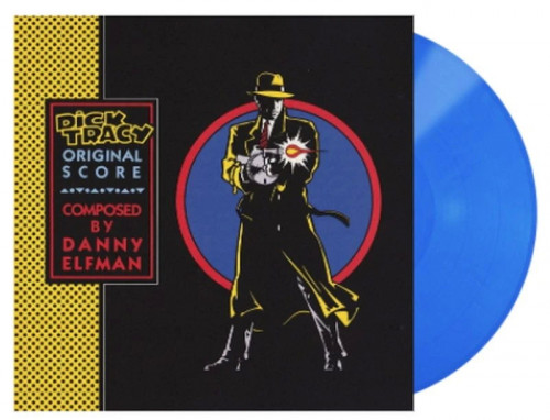 Виниловая пластинка Danny Elfman - Dick Tracy (Original Score) (Limited Translucent Cobalt Blue Vinyl)
