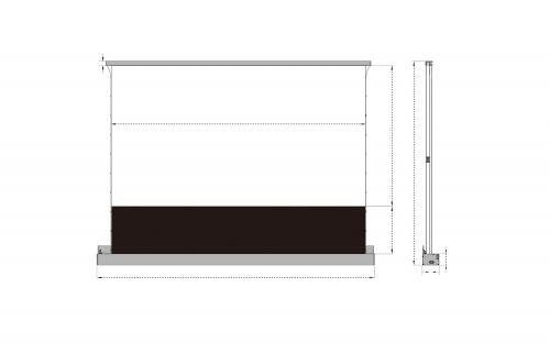 Экран Viewscreen Trapezer (16:9) 120" 265*149 (раб.) DY3, ALR, (black cas.)