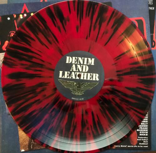 Виниловая пластинка Saxon - Denim And Leather (Coloured Vinyl LP)