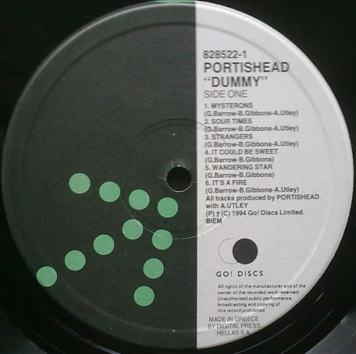 Виниловая пластинка Portishead, Dummy