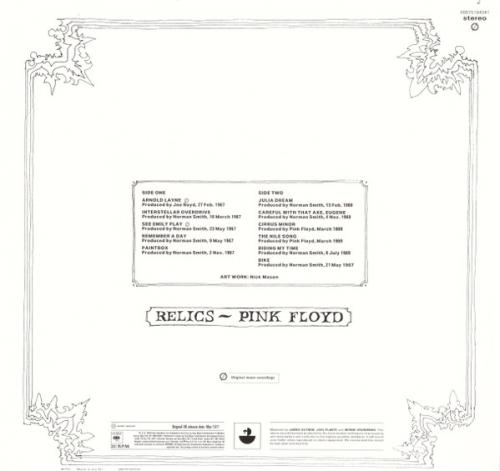 Виниловая пластинка Pink Floyd - Relics (Black Vinyl LP)