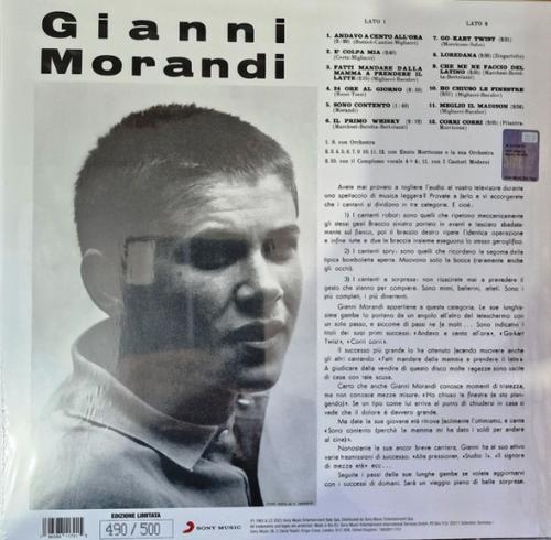 Виниловая пластинка Gianni Morandi - Gianni Morandi (Coloured Vinyl LP)