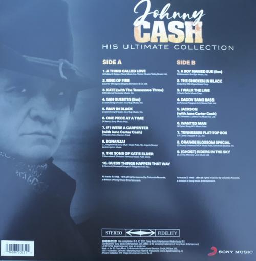 Виниловая пластинка Johnny Cash - His Ultimate Collection (Black Vinyl LP)