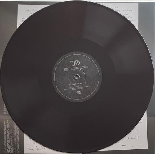 Виниловая пластинка Taylor Swift - The Tortured Poets Department  (alternative artwork) (Limited Charcoal Vinyl 2LP, Bonus Track 'Black Dog')