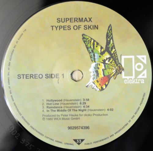 Виниловая пластинка Supermax TYPES OF SKIN