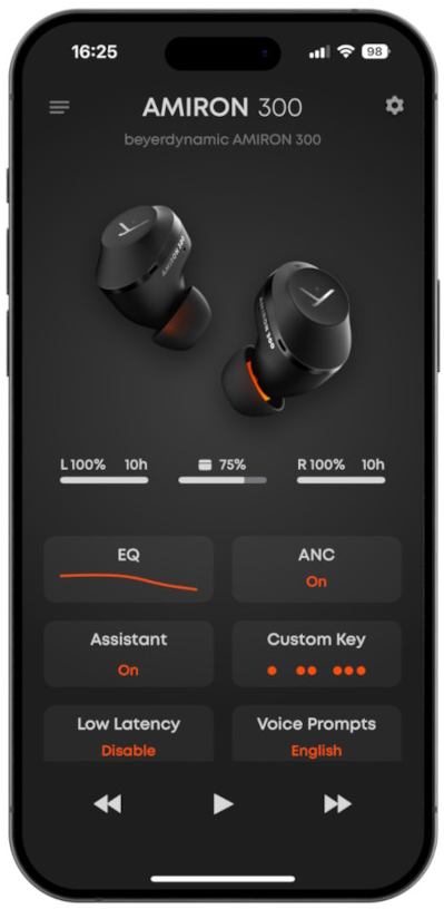 Наушники Beyerdynamic Amiron 300 Black