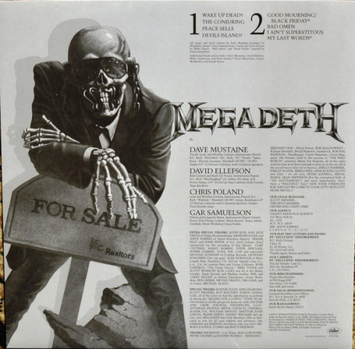 Виниловая пластинка Megadeth, Peace Sells...But Who's Buying?