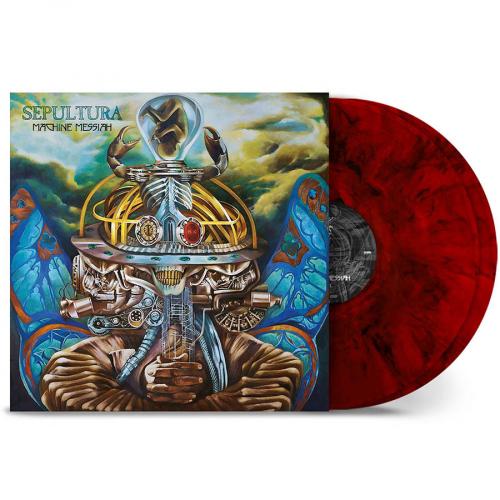 Виниловая пластинка Sepultura - Machine Messiah (Ruby Red Marbl Vinyl 2LP)