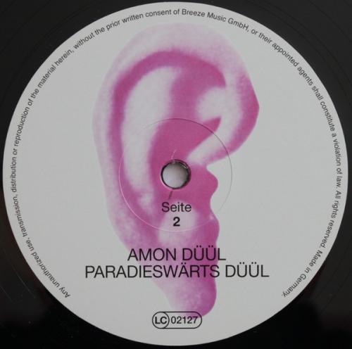 Виниловая пластинка Amon Duul - Paradieswarts Duul (Black Vinyl LP)