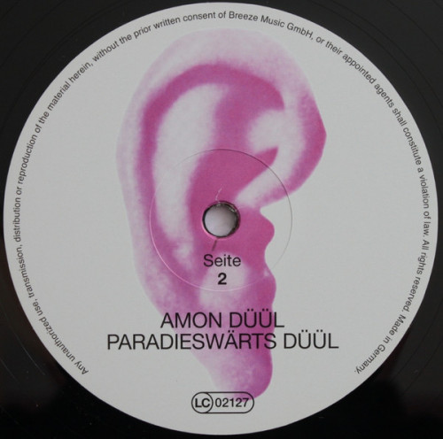 Виниловая пластинка Amon Duul - Paradieswarts Duul (Black Vinyl LP)