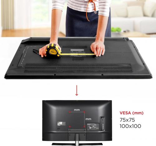 Кронштейн для телевизора Holder LCDS-5001 металлик