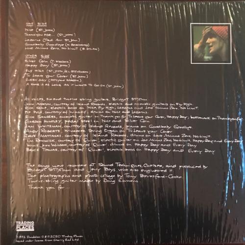 Виниловая пластинка Bridget St. John - Thank You For… (Black Vinyl LP)