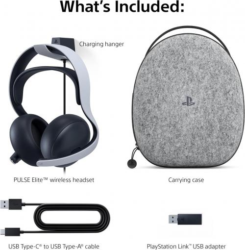Наушники Sony PS5 PULSE Elite Wireless Headset white CFI-ZWH2