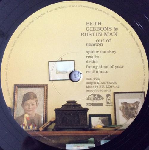 Виниловая пластинка Beth Gibbons, Rustin Man, Out Of Season