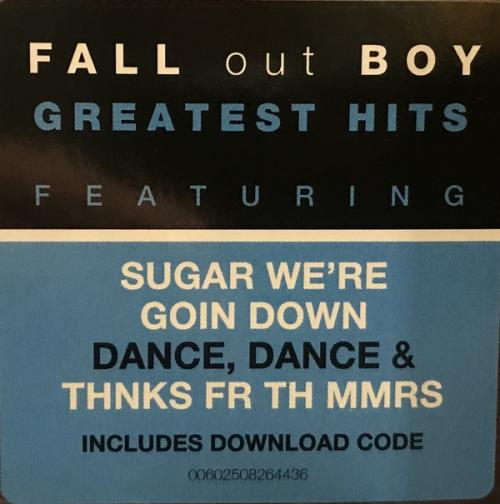 Виниловая пластинка Fall Out Boy — BELIEVERS NEVER DIE GREATEST HITS(2LP)