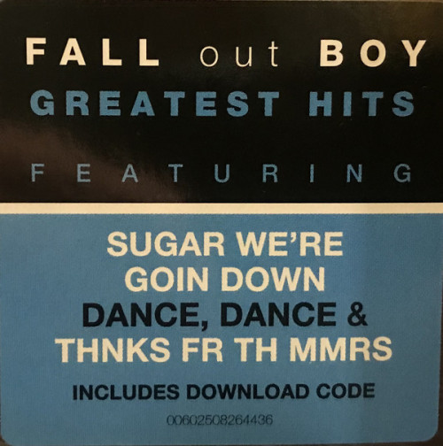 Виниловая пластинка Fall Out Boy — BELIEVERS NEVER DIE GREATEST HITS(2LP)