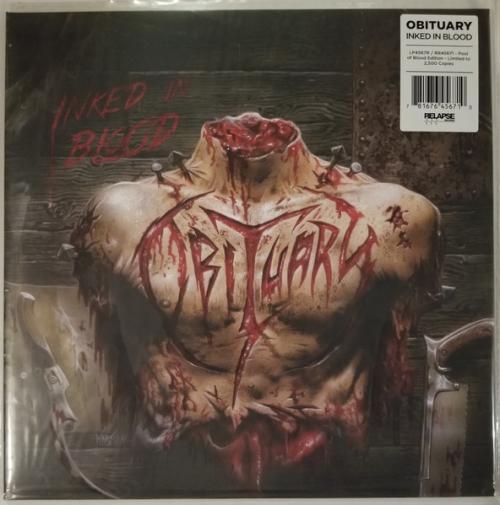 Виниловая пластинка Obituary - Inked In Blood (Coloured Vinyl 2LP)