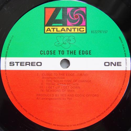 Виниловая пластинка WM Yes Close To The Edge