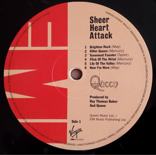 Виниловая пластинка Queen, Sheer Heart Attack