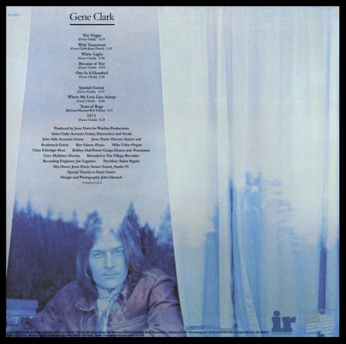 Виниловая пластинка Gene Clark - White Light (Analogue) (Black Vinyl LP)