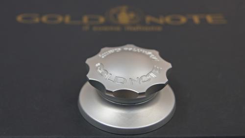 Прижим для пластинок Gold Note Magnifico Record Clamp Silver