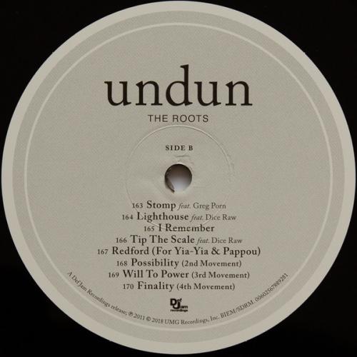 Виниловая пластинка The Roots, Undun