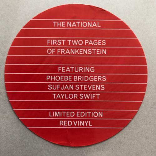 Виниловая пластинка The National - First Two Pages Of Frankenstein (Coloured Vinyl LP)