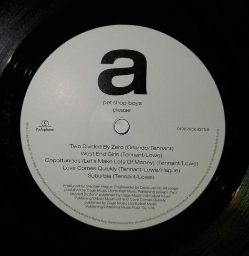 Виниловая пластинка PLG Pet Shop Boys Please (180 Gram/Remastered)