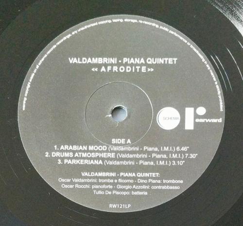 Виниловая пластинка Oscar Valdambrini; Piana, Dino - Afrodite (Black Vinyl LP)
