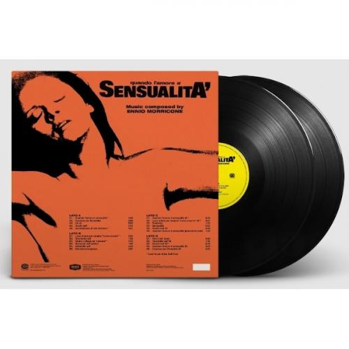 Виниловая пластинка Саундтрек - Quando L'Amore E Sensualita (Ennio Morricone) (Black Vinyl 2LP)