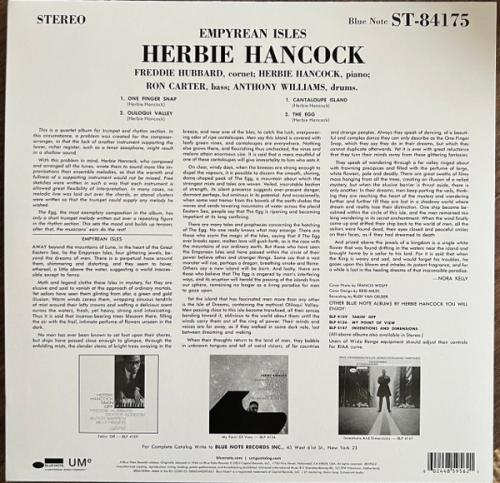 Виниловая пластинка Herbie Hancock - Empyrean Isles (Black Vinyl LP)