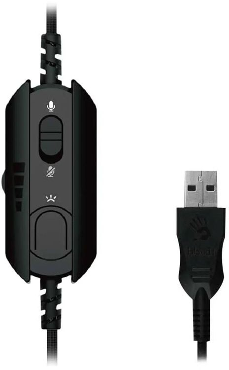 Наушники A4Tech Bloody G570 Black/Grey